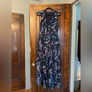 Banana Republic High Low Floral dress